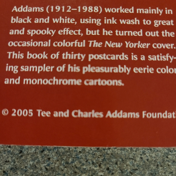 Chas Addams : A Book of Postcards - Picture 6 of 7